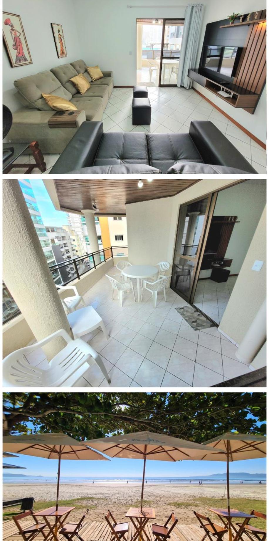 Apartamento 200 Metros Da Praia 03 Quartos Com Ar Condicionado - Meia Praia - Itapema Zewnętrze zdjęcie